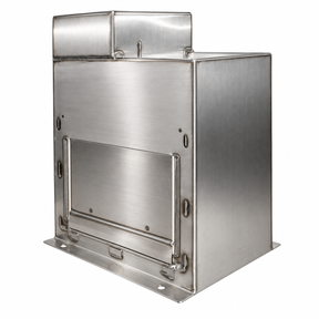 Smidley 9110C number 1 cattle fountain, 2 gallon insulated stainless steel heated waterer