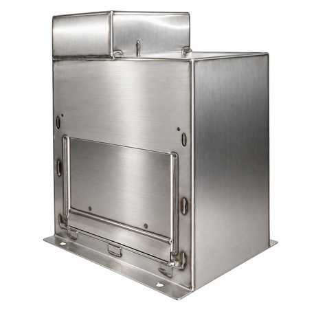 Smidley 9110C number 1 cattle fountain, 2 gallon insulated stainless steel heated waterer