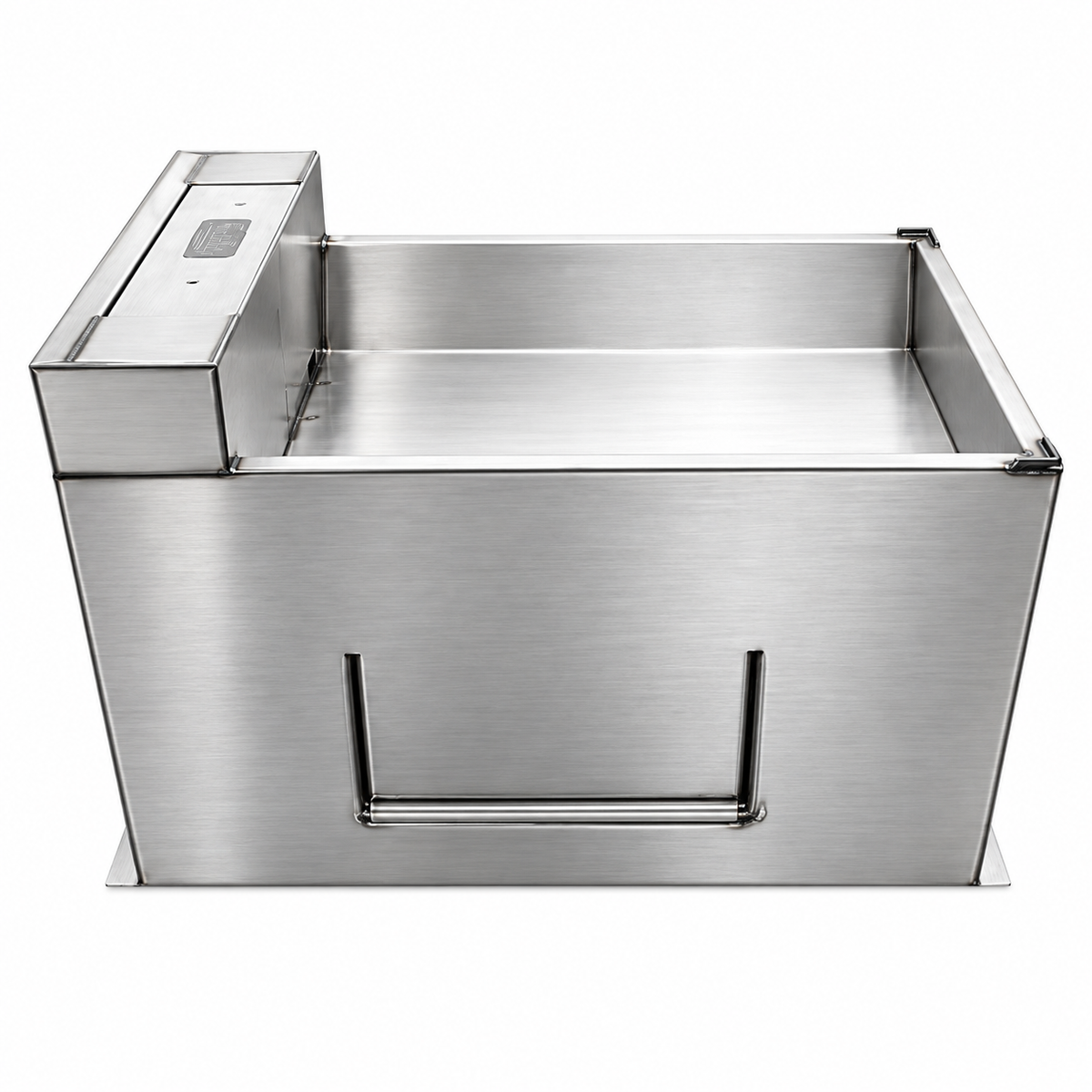 Smidley 9150CT cattle trough, 21 gallon insulated stainless steel heated waterer