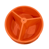 Century 3 Compartment Open Bottom Mineral Feeder, trough detail, part CPMFCENT