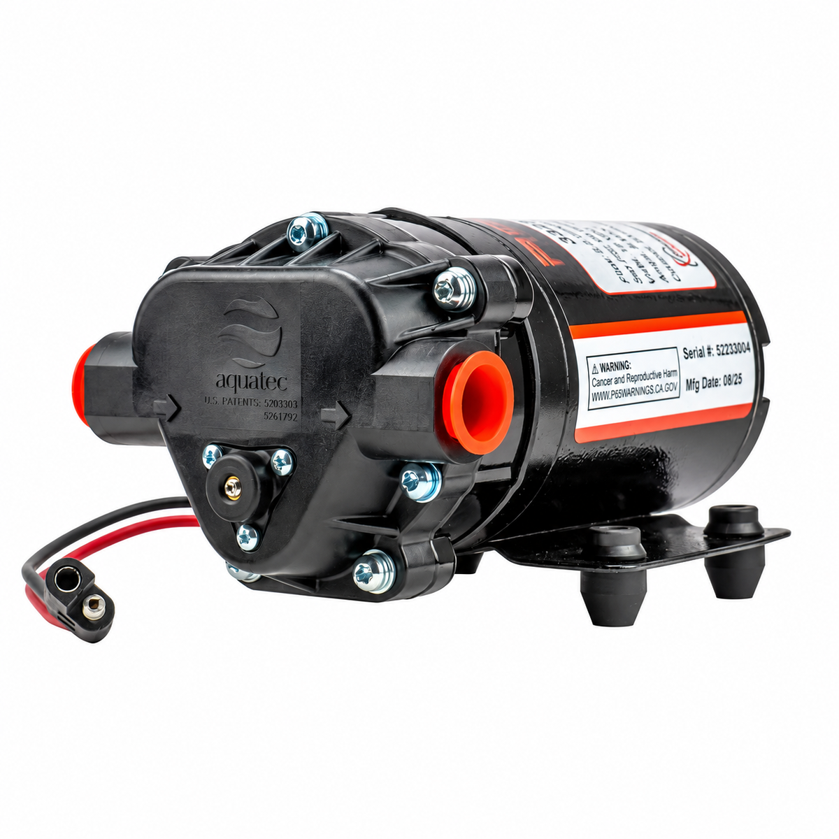 Smucker LM1011 Shurflo pump with bypass for LandMark foam markers, view 4