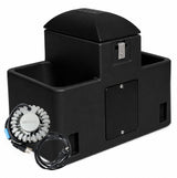 Lilspring 2701 by Miraco goat and sheep waterer with heat package Black 2701black