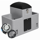 Lilspring 2701 by Miraco goat and sheep waterer with heat package Grey 2701grey