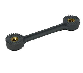 Pride of the Farm VA4 black 4 inch float valve arm with brass inserts