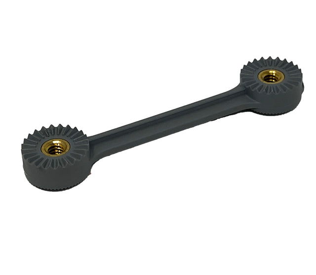 Pride of the Farm VA4 black 4 inch float valve arm with brass inserts