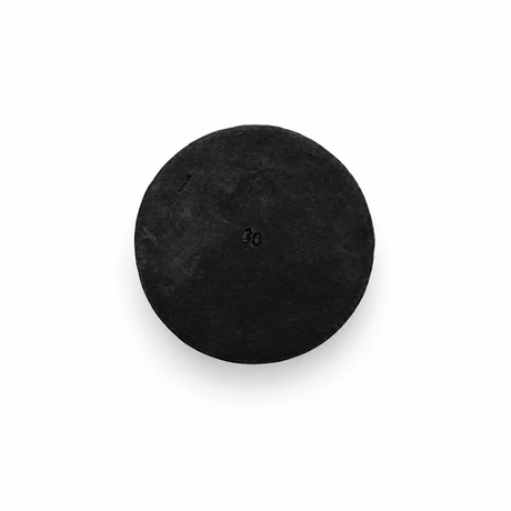 Hoskins 2 in. solid rubber waterer drain stopper, top view