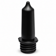 Thriver Threaded Calf Teat, Black, Case of 500. Part Thriver Nipple Threaded Blackx500. Sold by PeteCo Supply.