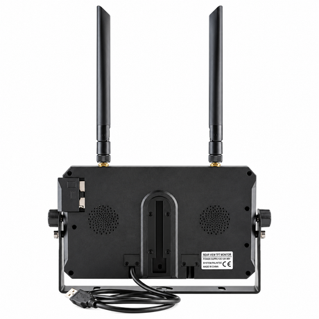 Visionworks VWIC714-HTV2WL wireless camera, rear view showing the bracket