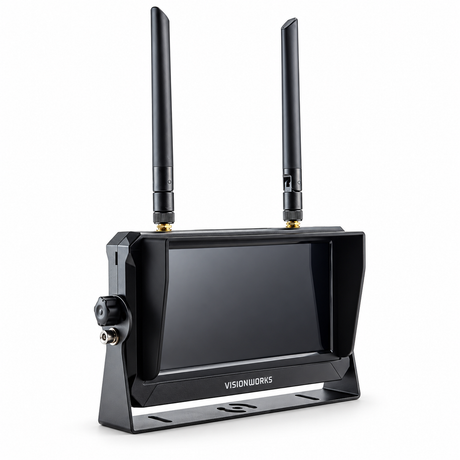 Visionworks VWIC714-RILHDWL 7 inch touchscreen monitor, front view