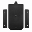 High Country Plastics ZM-6032 replacement door for the 270 pound feed bin, shown with the two black surround pieces, hardware not included