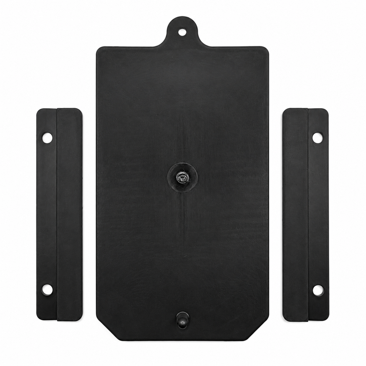 High Country Plastics ZM-6032 replacement door for the 270 pound feed bin, shown with the two black surround pieces, hardware not included