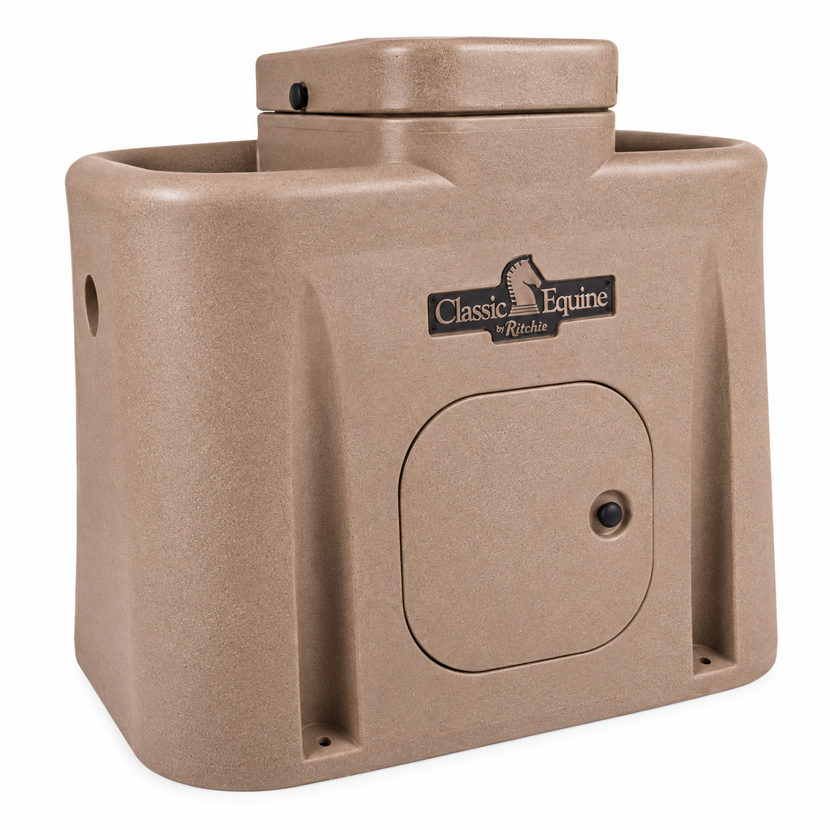 Classic Equine by Ritchie AutoFount 2 18720 two hole horse waterer, angled view