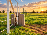Classic Equine by Ritchie AutoFount 2 mounted in a fence line to water two pastures