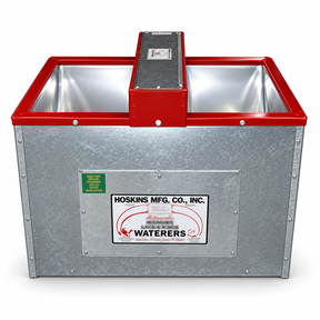 Hoskins C36-16 automatic cattle waterer, stainless steel tank in an insulated galvanized frame
