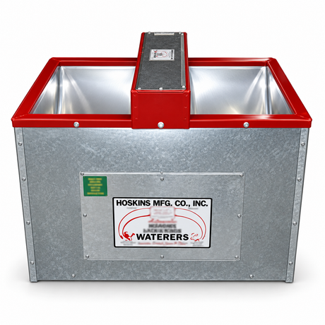 Hoskins C36-16 automatic cattle waterer, stainless steel tank in an insulated galvanized frame