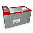 Hoskins C48-26 automatic cattle waterer, stainless steel tank in an insulated galvanized frame
