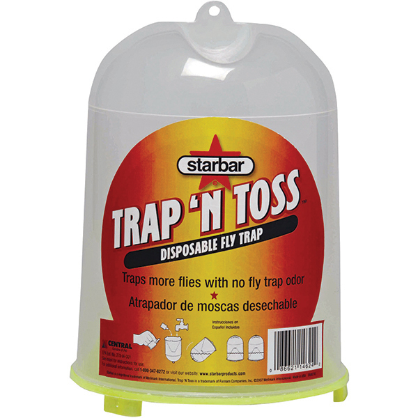 Central Life Sciences/Wellmark Starbar Trap N' Toss Disposable Fly Trap 1 Gallon, part 21272168