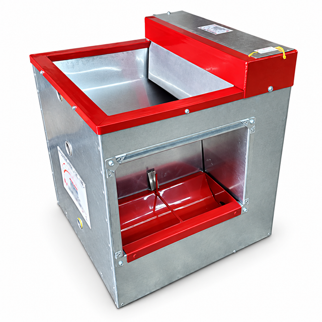 Hoskins CH28S automatic cattle and hog waterer, stainless steel tank in an insulated galvanized frame