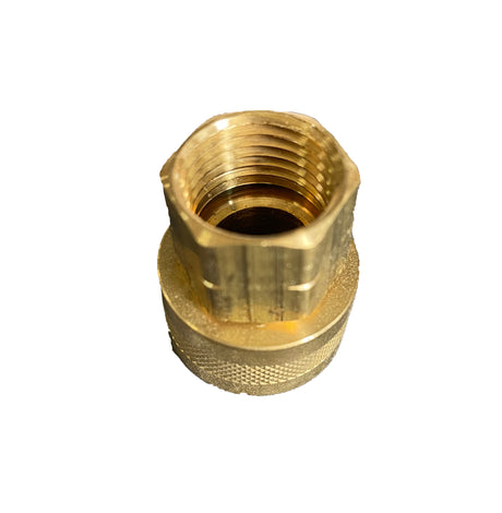 Franklin K9 Waterer brass hose fitting - genuine Franklin waterer replacement part