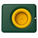 Top view of the Ritchie EcoFount 1 green waterer 18506 showing the drink bowl