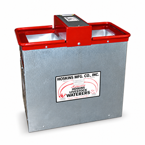 Hoskins HC14-26 automatic horse waterer, stainless steel tank in an insulated galvanized frame