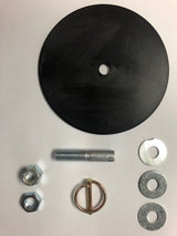 High Country Plastics Hardware for the Bull Mineral Feeder 42" Rubber Matt, part BMF-250Kit