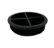 High Country Plastics Hay Play Replacement Cap (Part #ZC-100646) – Threaded Replacement Lid for Hay Play Horse Feed Toy