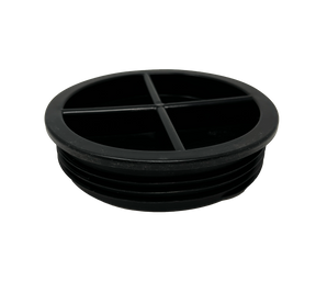 High Country Plastics Hay Play Replacement Cap (Part #ZC-100646) – Threaded Replacement Lid for Hay Play Horse Feed Toy