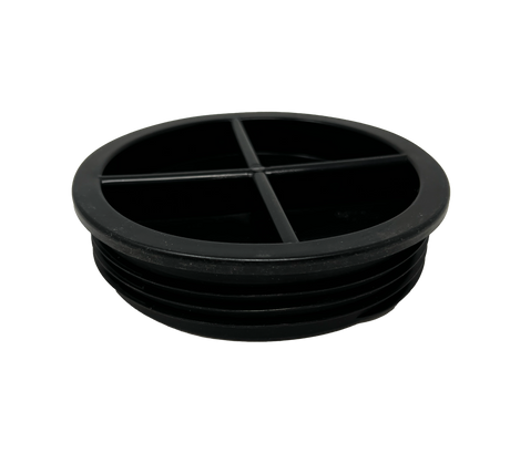 High Country Plastics Hay Play Replacement Cap (Part #ZC-100646) – Threaded Replacement Lid for Hay Play Horse Feed Toy