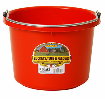 Little Giant 8 Quart Plastic Bucket - Red, part 16862407 - Little Giant replacement part