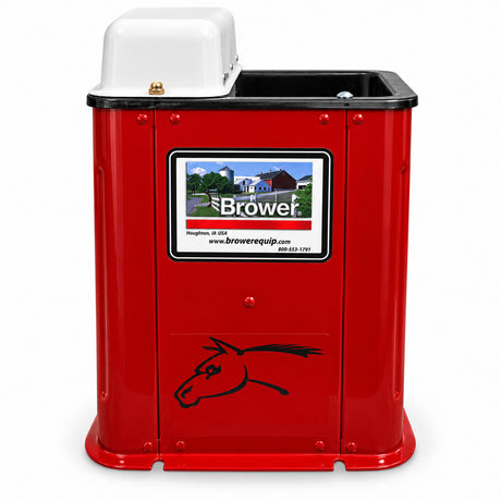 Brower MJ31E heated Single Trough Waterer for Horses, Calves, Wildlife