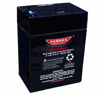 Parker McCrory MFG Parmak Solar Replacement Battery 6V DF-SP-SS 901, part 10200156