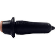 Peach Teat black pull through calf nipple for bucket and bottle feeders