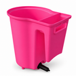 Pink Feeders Reversible Over the Fence Calf Bucket, 8 Quart Complete. Part PF Bucket Reversible. Sold by PeteCo Supply.
