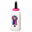 Pink Feeders Square Calf Nurser Bottle, 2 Quart Complete. Part PF Square Bottle Complete. Sold by PeteCo Supply.