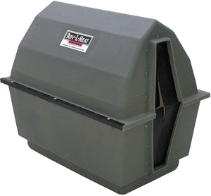 Roy-L-Heat RH5000 heated calf warmer box by Smucker, high density polyethylene with head boot and attic vent