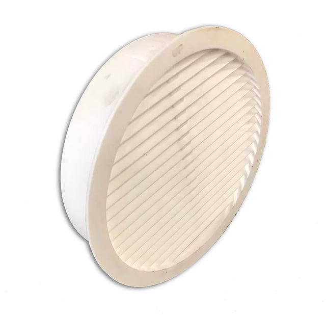 Smucker Manufacturing 4" White Air Vent for Heater Housing - Calf Warmer Parts, part RH0063