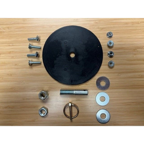 High Country Plastics Hardware for the Bull Mineral Feeder 38" Rubber Mat Lid BMF-120KIT