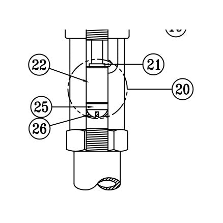 Ritchie Hydrant Plunger Assembly #15170, additional view 3