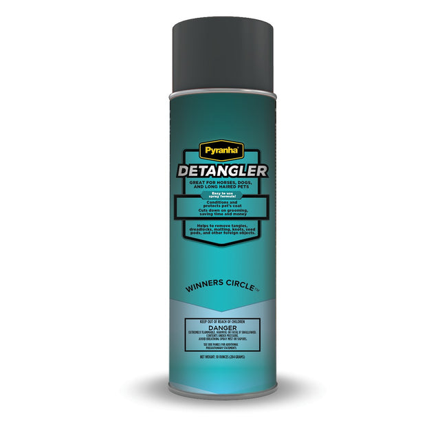 Pyranha Detangler, 10 ounce aerosol can for horse manes and tails, part 21280846