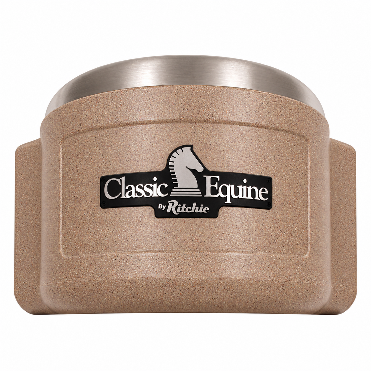 Classic Equine by Ritchie unheated StallFount 18748 corner stall waterer with stainless steel bowl