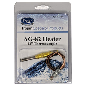 Trojan 12" Thermocouple - Replacement for AG82 Part 11797 - Trojan replacement part for livestock waterers