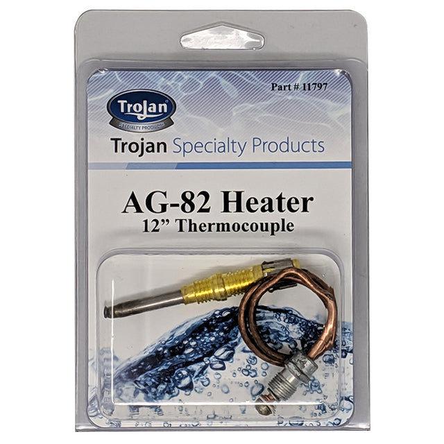 Trojan 12" Thermocouple - Replacement for AG82 Part 11797 - Trojan replacement part for livestock waterers