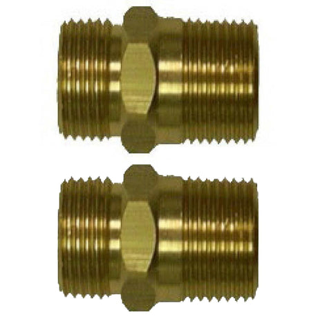 Trojan Brass Adapter 2 per package #15252A - Trojan replacement part for livestock waterers