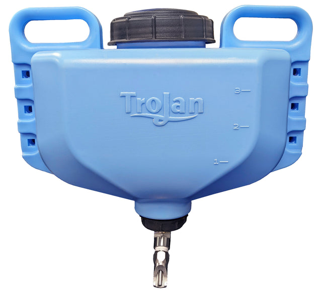 Trojan 4 Gallon Corner mount Pen Waterer, part 40044 - Trojan replacement part for livestock waterers