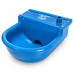 Trojan BB09 water fount with mounting bracket and hose for livestock pens