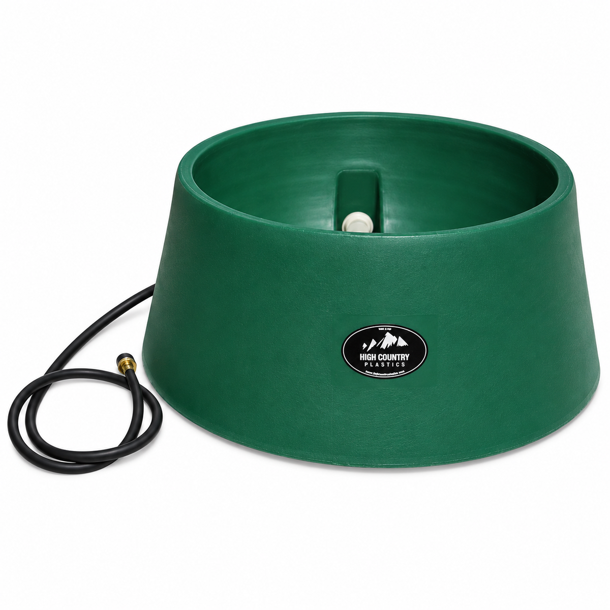 High Country Plastics WB-15 15 gallon auto water basin in green